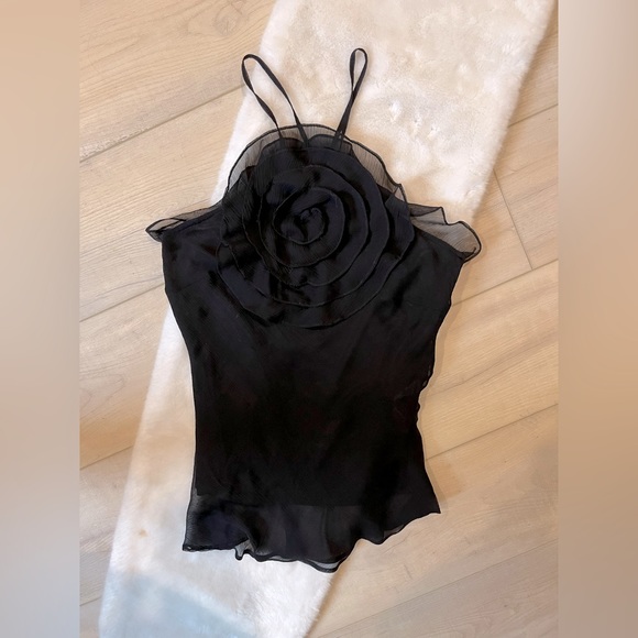 Zara Basic Black Top - Picture 2 of 5